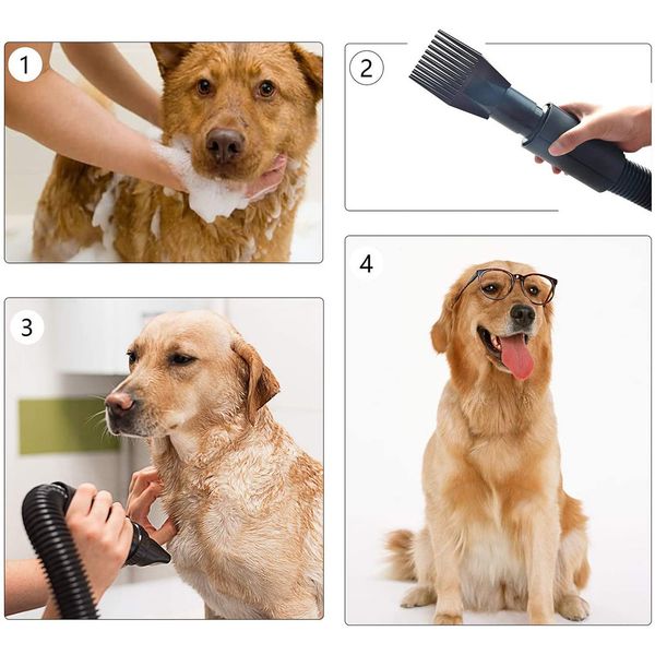 pet dog hair dryer portable pet grooming electric blower dryer adjustable speed heat temperature with 4 nozzles cat fast drying
pet dog hair dryer portable pet grooming electric blower dryer adjustable speed heat temperature with 4 nozzles cat fast drying