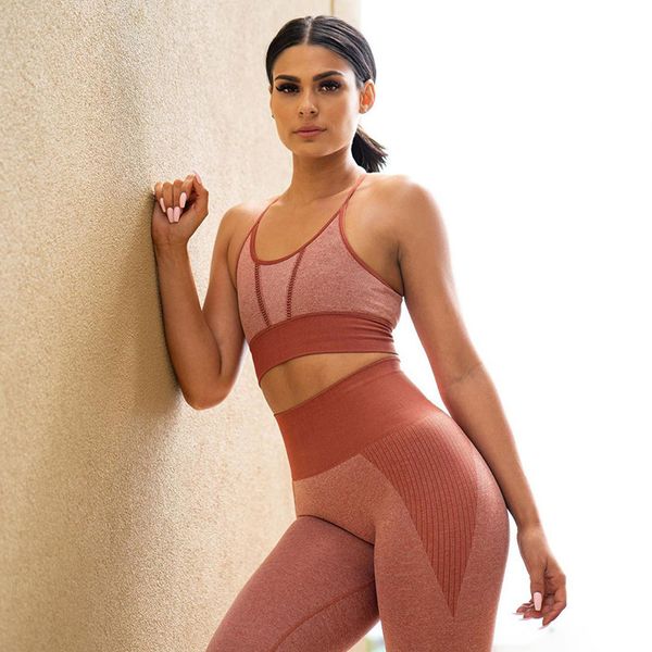 yoga outfits women seamless set tracksuit fitness clothing high waist gym leggings+padded push up sports bra running sportswear, White;red
yoga outfits women seamless set tracksuit fitness clothing high waist gym leggings+padded push up sports bra running sportswear, White;red