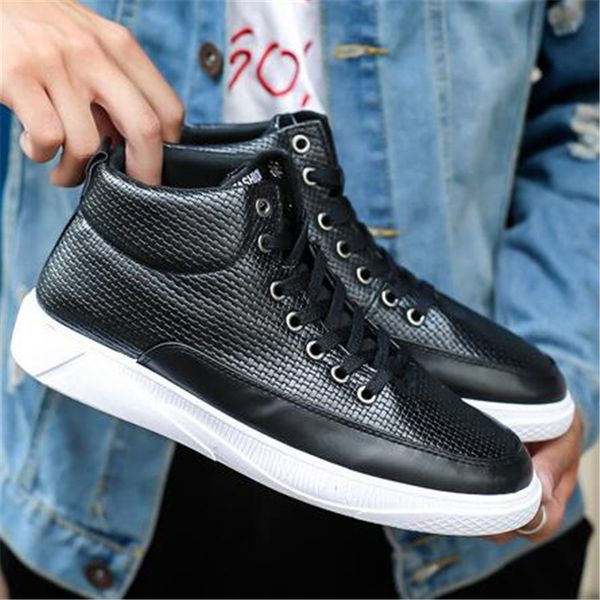 mhysa 2019 autumn and winter new men's pu ankle boots men's belt warm plush winter platform boots fashion non-slip shoes m354, Black
mhysa 2019 autumn and winter new men's pu ankle boots men's belt warm plush winter platform boots fashion non-slip shoes m354, Black