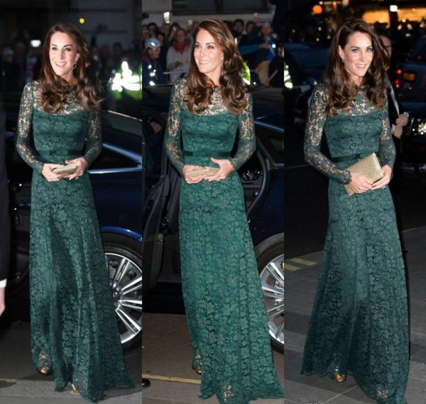kate green evening dress full lace illusion long sleeves formal mother holiday wear prom party gown custom made plus size, Black
kate green evening dress full lace illusion long sleeves formal mother holiday wear prom party gown custom made plus size, Black