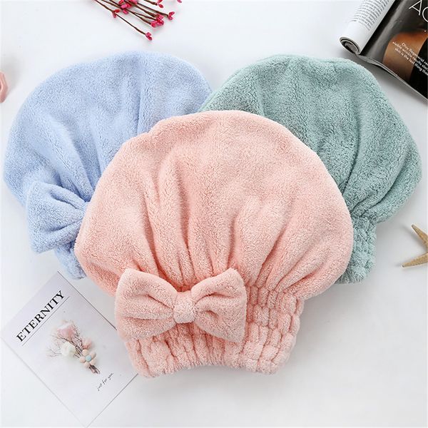 bathroom products 1pc cartoon microfiber hair turban quickly dry hair hat wrapped towel bathing cap
bathroom products 1pc cartoon microfiber hair turban quickly dry hair hat wrapped towel bathing cap