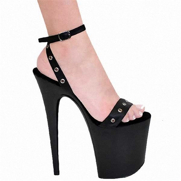 luxuriant fetish casual 20cm thin high heels women's shoes open-toes ankle platform plus size sandles leather, Black
luxuriant fetish casual 20cm thin high heels women's shoes open-toes ankle platform plus size sandles leather, Black