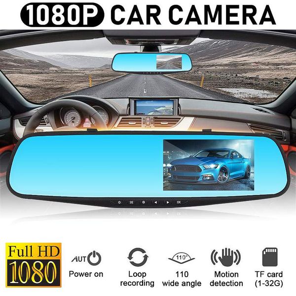 full hd 1080p car dvr camera auto 4.3 inch rearview mirror digital video recorder dual lens registratory camcorder
full hd 1080p car dvr camera auto 4.3 inch rearview mirror digital video recorder dual lens registratory camcorder