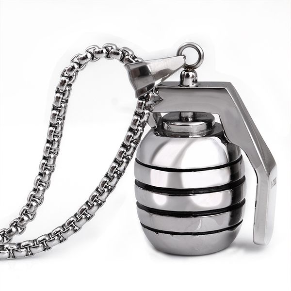chain men necklaces steampunk stainless steel mens punk beads necklace pendant personalized jewelry for neck male accessories, Silver
chain men necklaces steampunk stainless steel mens punk beads necklace pendant personalized jewelry for neck male accessories, Silver