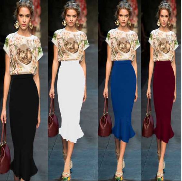 2020 autumn and winter fashion female fishtail skirt slim temperament selling skirt, Black
2020 autumn and winter fashion female fishtail skirt slim temperament selling skirt, Black