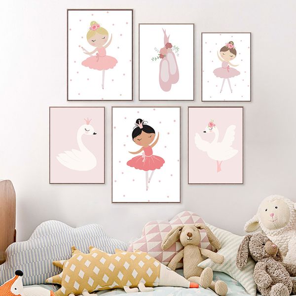 мультфильм балет девочка печать холст pink swan wall картинки для детей, номера скандинавские плакаты и печать детские wall art unframed
мультфильм балет девочка печать холст pink swan wall картинки для детей, номера скандинавские плакаты и печать детские wall art unframed