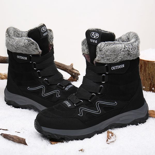 unisex high men botas hombre супер теплые сапоги мужчины снег сапоги mid-теленок открытый зимний водонепроницаемый keep warm голеностопного, Black
unisex high men botas hombre супер теплые сапоги мужчины снег сапоги mid-теленок открытый зимний водонепроницаемый keep warm голеностопного, Black