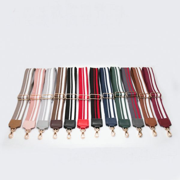 new 5cm canvas cotton fabric colours stripe shoulder strap belt diy replace bag strap handle adjustable 140~88cm, Black
new 5cm canvas cotton fabric colours stripe shoulder strap belt diy replace bag strap handle adjustable 140~88cm, Black
