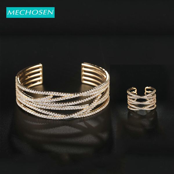 mechosen gold fashion zircon plant openwork ring bangle jewelry set for women's banquet wedding african bride ornament gift 2019, Silver
mechosen gold fashion zircon plant openwork ring bangle jewelry set for women's banquet wedding african bride ornament gift 2019, Silver