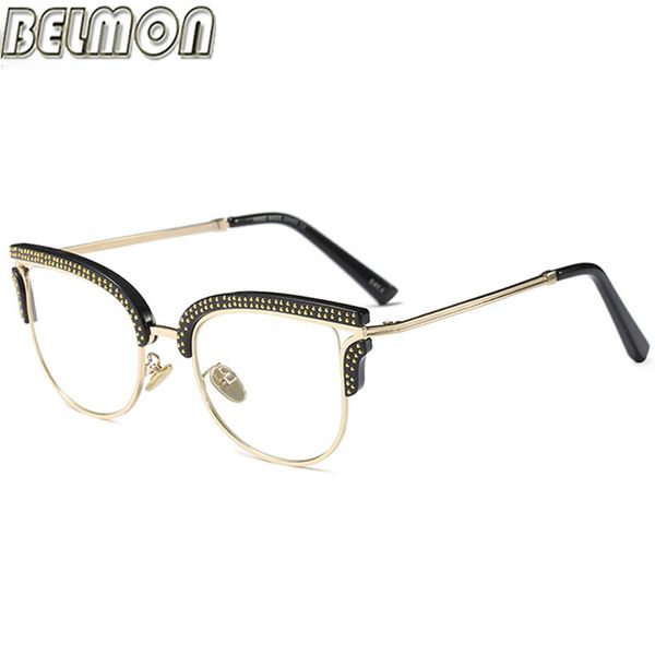 wholesale- eyeglasses women fashion prescription spectacles diamond glasses frames transparent clear lens eyewear rs824, Silver
wholesale- eyeglasses women fashion prescription spectacles diamond glasses frames transparent clear lens eyewear rs824, Silver
