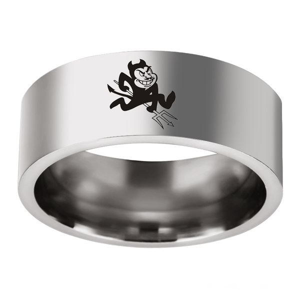 arizona state sun devils stainless steel rings men ring 8mm silver black gold blue colorful band rings matte finished men's gift wholes
arizona state sun devils stainless steel rings men ring 8mm silver black gold blue colorful band rings matte finished men's gift wholes