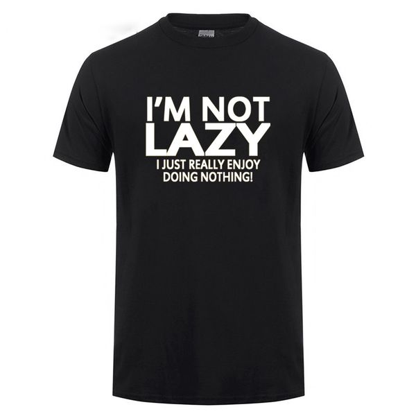 i'm not lazy printed t shirt funny birthday gifts for boyfriend girlfriend friend brother sister men women t-shirt, White;black
i'm not lazy printed t shirt funny birthday gifts for boyfriend girlfriend friend brother sister men women t-shirt, White;black