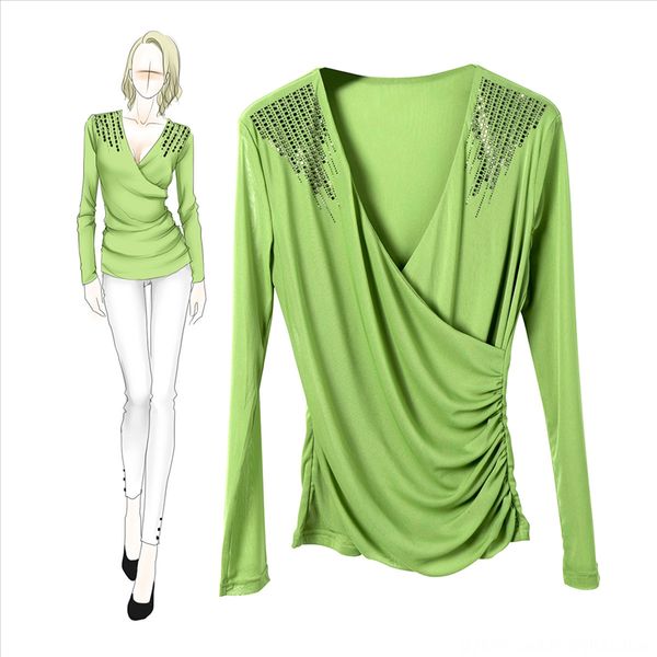 neon fashion women's heavy industry diamond heavy industry drilling network v co women's 981302 mesh v-neck slim lady style base s, White
neon fashion women's heavy industry diamond heavy industry drilling network v co women's 981302 mesh v-neck slim lady style base s, White