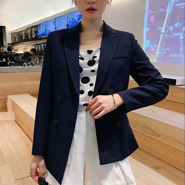 ladies suit jacket new autumn version slim large size long sleeve small suit jacket female fashion casual 2019, White;black
ladies suit jacket new autumn version slim large size long sleeve small suit jacket female fashion casual 2019, White;black