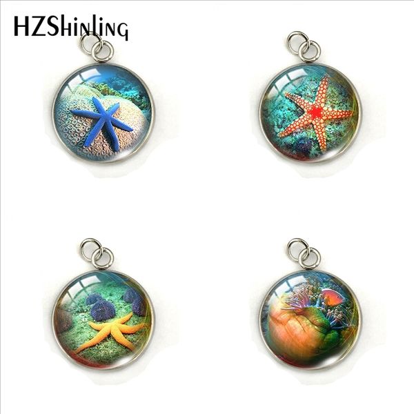 vivid underwater world starfish stainless steel pendant coral fish star scene charming sea scenery jewelry charms gifts, Silver
vivid underwater world starfish stainless steel pendant coral fish star scene charming sea scenery jewelry charms gifts, Silver