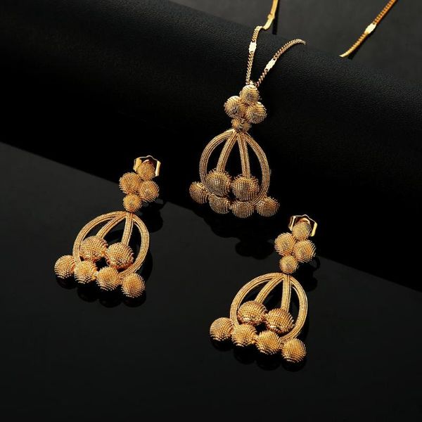trendy dubai jewelry set for women gold color ethiopian pendant necklaces earrings arab african wedding jewellery, Silver
trendy dubai jewelry set for women gold color ethiopian pendant necklaces earrings arab african wedding jewellery, Silver