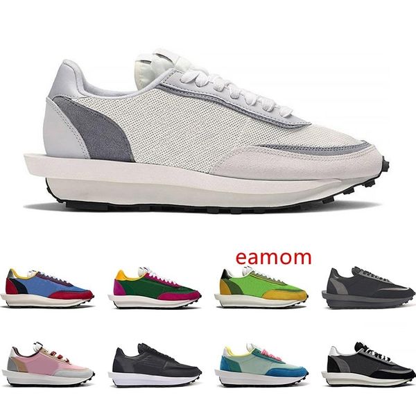 2020 дизайнер тройной черный sacai х лдв вафельные мужские туфли рассвете женщины университетский голубой зеленая сосновая упоением платформ, Black
2020 дизайнер тройной черный sacai х лдв вафельные мужские туфли рассвете женщины университетский голубой зеленая сосновая упоением платформ, Black