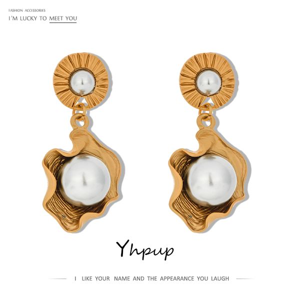 yhpup vintage imitation pearls dangle earrings dumb gold jewelry personalized geometric earrings for women party gift accessory, Silver
yhpup vintage imitation pearls dangle earrings dumb gold jewelry personalized geometric earrings for women party gift accessory, Silver
