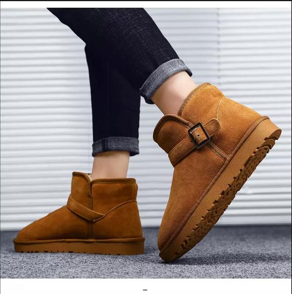 2019 new men women boots brown chestnut black grey winter booties knee ankle warm boots comfortable flats shoes 36-45
2019 new men women boots brown chestnut black grey winter booties knee ankle warm boots comfortable flats shoes 36-45