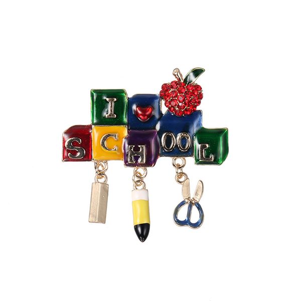 korean enamel letter brooch pins alloy rhinestones lapel pins and brooches fashion clothes jewelry for women accessories, Gray
korean enamel letter brooch pins alloy rhinestones lapel pins and brooches fashion clothes jewelry for women accessories, Gray