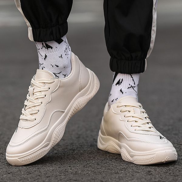 men chunky sneakers nice men casual shoes beige thick sole dad shoes for male breathable mesh, Black
men chunky sneakers nice men casual shoes beige thick sole dad shoes for male breathable mesh, Black