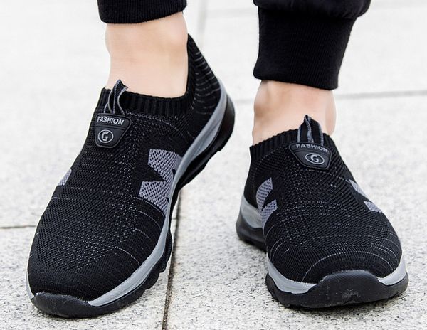 breathable men's shoes black gray comfortable slip on soft mesh men's shoes summer new products
breathable men's shoes black gray comfortable slip on soft mesh men's shoes summer new products
