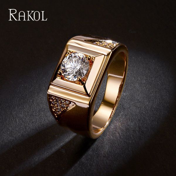 rakol trendy virile gold/ white color geometrical copper ring for men charming & attractive zircon jewelry rrl1039, Silver
rakol trendy virile gold/ white color geometrical copper ring for men charming & attractive zircon jewelry rrl1039, Silver