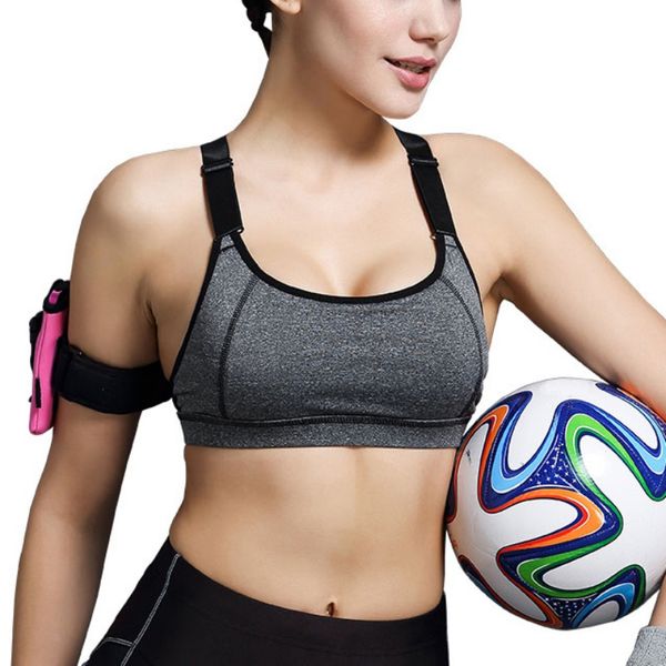 women yoga bra gym push up bra shakeproof fitness running sport tank, White;black
women yoga bra gym push up bra shakeproof fitness running sport tank, White;black