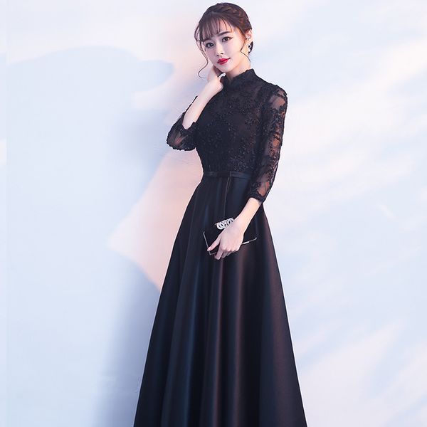 traditional lace appliques evening dress elegant seven quarter sleeve chinese cheongsam women vintage qipao size s-3xl, Red
traditional lace appliques evening dress elegant seven quarter sleeve chinese cheongsam women vintage qipao size s-3xl, Red