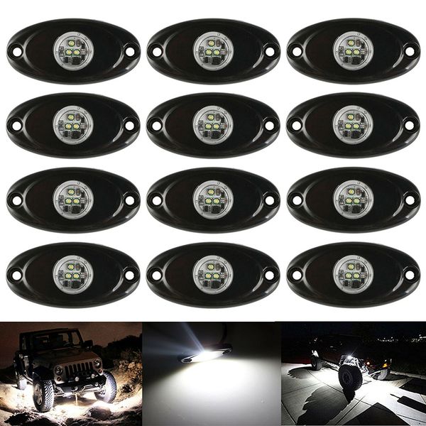 12pcs 9w white led rock light compatible for suv offroad truck boat underbody lamp v6
12pcs 9w white led rock light compatible for suv offroad truck boat underbody lamp v6