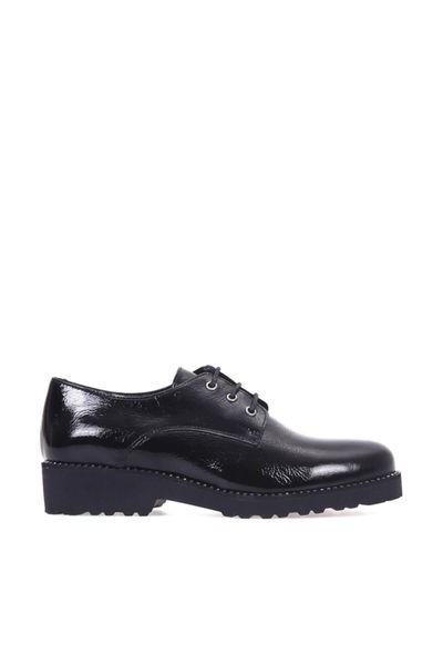 derimod genuine leather black women 's shoes