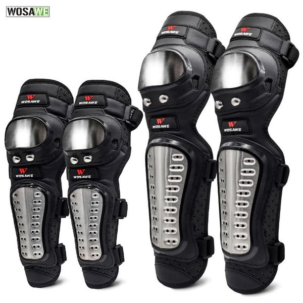 wosawe 4pcs/set stainless steel elbow knee pads motorcycle knee pad armor moto racing protective gear protector guards kit
wosawe 4pcs/set stainless steel elbow knee pads motorcycle knee pad armor moto racing protective gear protector guards kit