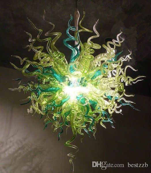 Modern Crystal Glass Lighting Art Decor Twisted Glass Lamps LED Light Hand Blown Glass Chandeliers Style Green Cheap Chandeliers
Modern Crystal Glass Lighting Art Decor Twisted Glass Lamps LED Light Hand Blown Glass Chandeliers Style Green Cheap Chandeliers