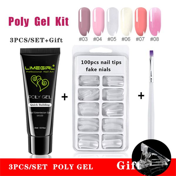 poly gel kits french nail art clear camouflage color nail tip form crystal uv gel polygel slice brush tools for nails, Red;pink
poly gel kits french nail art clear camouflage color nail tip form crystal uv gel polygel slice brush tools for nails, Red;pink