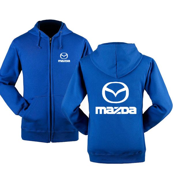 new fashion mazda car hoodie men's hooded spring and autumn fleece cotton zipper jacket hiphop harajuku men's clothing, Black
new fashion mazda car hoodie men's hooded spring and autumn fleece cotton zipper jacket hiphop harajuku men's clothing, Black