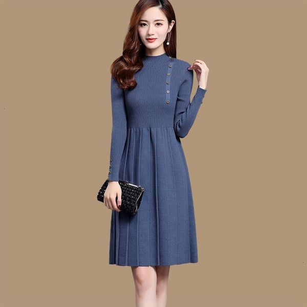 yocalor sweater dress woman elegant party skater dress casual long sleeve office lady runway designers dresses for winter, White;black
yocalor sweater dress woman elegant party skater dress casual long sleeve office lady runway designers dresses for winter, White;black