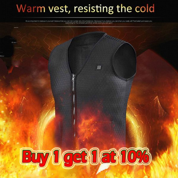 electric usb winter heated warm vest men women heating coat jacket clothing m-xxxl, Black;white
electric usb winter heated warm vest men women heating coat jacket clothing m-xxxl, Black;white