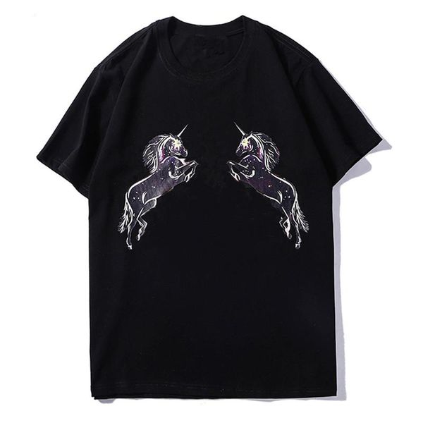 famous brand men designer t shirt new men women horse print short sleeve luxury mens designer tees s-2xl, White;black
famous brand men designer t shirt new men women horse print short sleeve luxury mens designer tees s-2xl, White;black