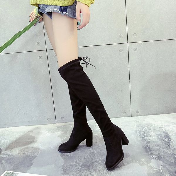 cyoso 2018 winter women boots woman flock plush warm boots over the knee mid-calf thigh high snow shoes stocking, Black
cyoso 2018 winter women boots woman flock plush warm boots over the knee mid-calf thigh high snow shoes stocking, Black