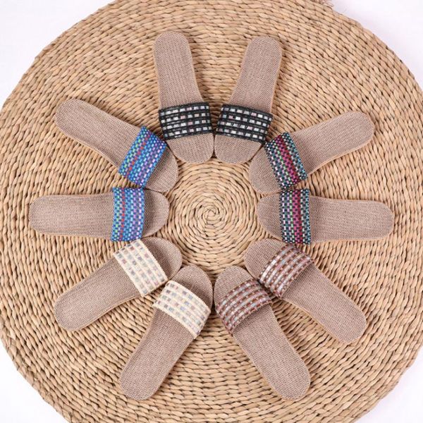 slippers sagace women ladies flax slides beach 5 colors summer linen home female sandals flip flops lovers indoor floor shoes, Black
slippers sagace women ladies flax slides beach 5 colors summer linen home female sandals flip flops lovers indoor floor shoes, Black