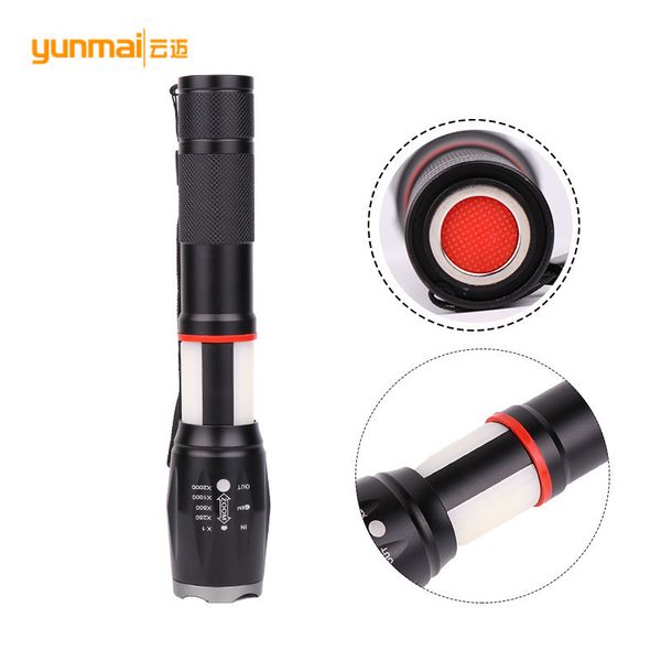 new pattern t6+cob flashlight zoom bring magnet flashlight light flashlight outdoors lighting
new pattern t6+cob flashlight zoom bring magnet flashlight light flashlight outdoors lighting
