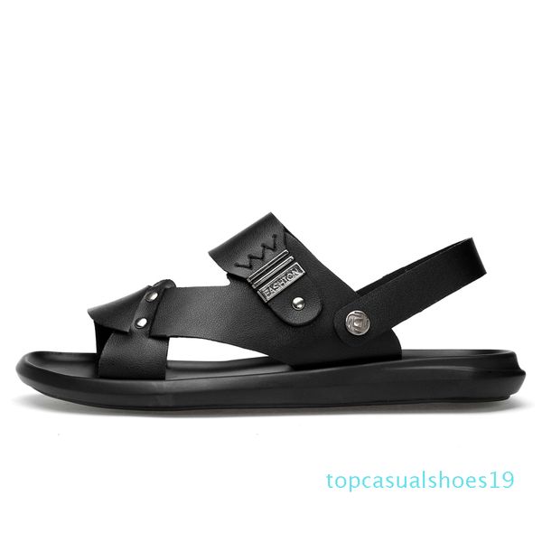 leather luxury sandals men shoes wading outdoor mens sandles summer slippers garden shoes men new 2019 sandalias hombre, Black
leather luxury sandals men shoes wading outdoor mens sandles summer slippers garden shoes men new 2019 sandalias hombre, Black