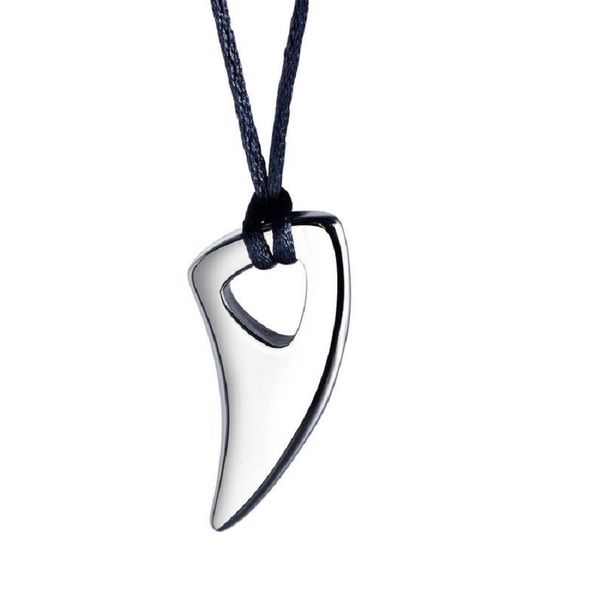 charm hip hop jewelry tide men stainless steel spike necklace fashion pendant black rope chain punk necklaces for men gift, Silver
charm hip hop jewelry tide men stainless steel spike necklace fashion pendant black rope chain punk necklaces for men gift, Silver