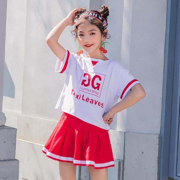 new arrived girls suit for sports pure cotton children clothes kids letter print short t-shirt and skirts set sisters summer set, White
new arrived girls suit for sports pure cotton children clothes kids letter print short t-shirt and skirts set sisters summer set, White