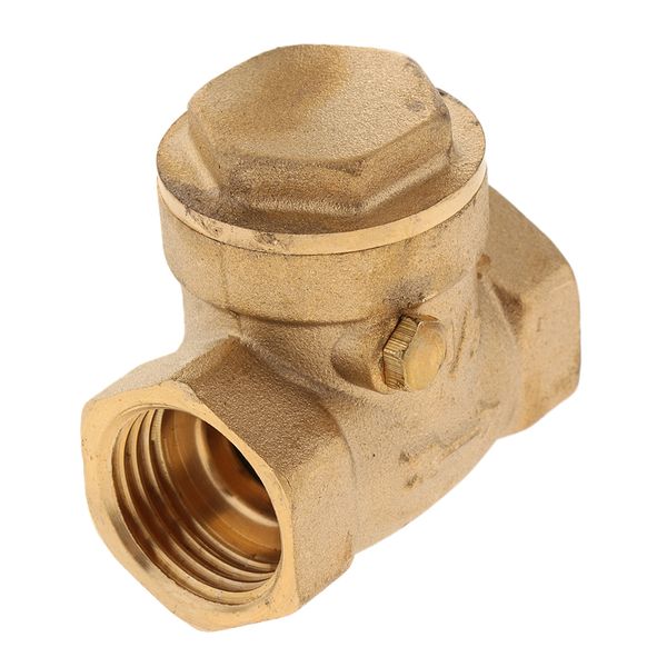 dn15 female thread brass non-return swing check valve to prevent water backflow, golden
dn15 female thread brass non-return swing check valve to prevent water backflow, golden