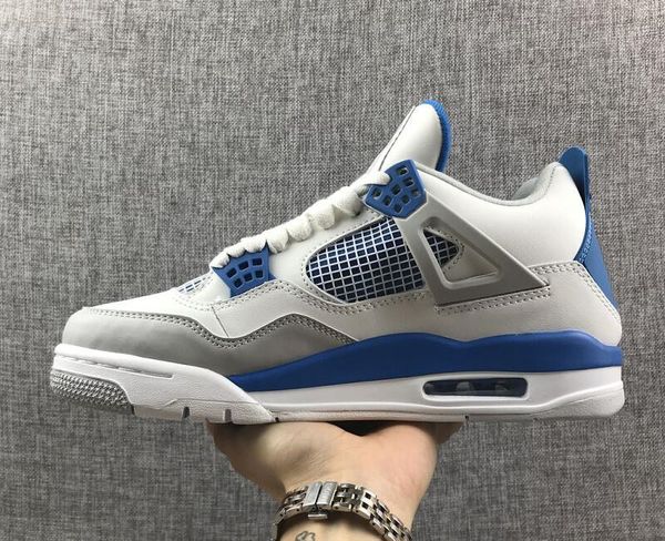 4 white military blue neutral grey designer basketball shoes comfort iv quai 54 friends and family fashion sport sneakers size40-48, White;red
4 white military blue neutral grey designer basketball shoes comfort iv quai 54 friends and family fashion sport sneakers size40-48, White;red