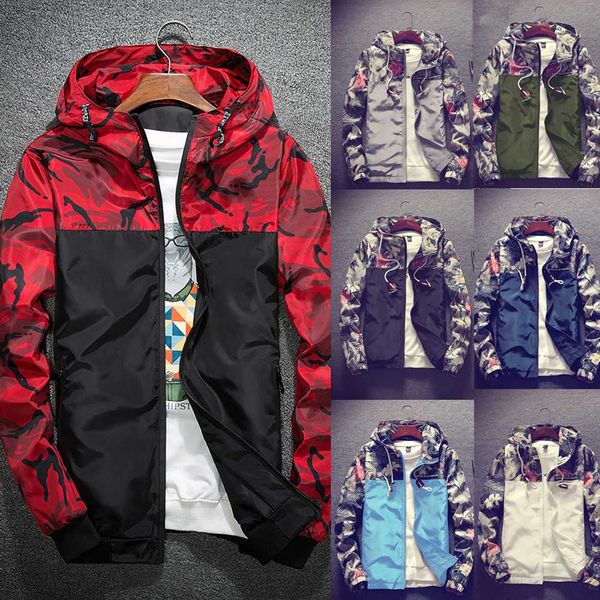 2019 men's thin windbreaker slim casual jacket hooded coat hoodie zipper up overcoat, Black;brown
2019 men's thin windbreaker slim casual jacket hooded coat hoodie zipper up overcoat, Black;brown