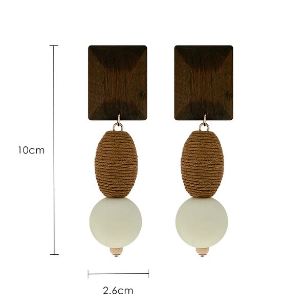 log color geometric exaggerated personality tassel long earrings jewelry j190628, Golden
log color geometric exaggerated personality tassel long earrings jewelry j190628, Golden