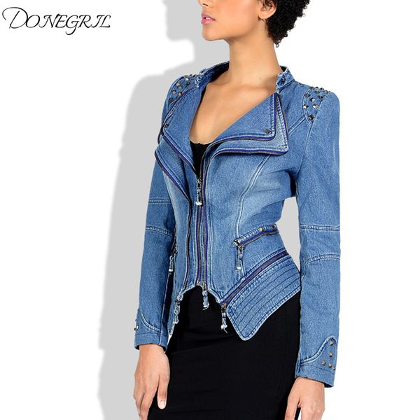 2019 europe and the united states slim shrug zipper zipper stitching short cowboy locomotive jacket female, Black;brown
2019 europe and the united states slim shrug zipper zipper stitching short cowboy locomotive jacket female, Black;brown