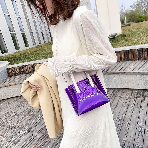 2020 new shoulder bag women's casual fashion korean version transparent small bag ladies messenger handbag
2020 new shoulder bag women's casual fashion korean version transparent small bag ladies messenger handbag
